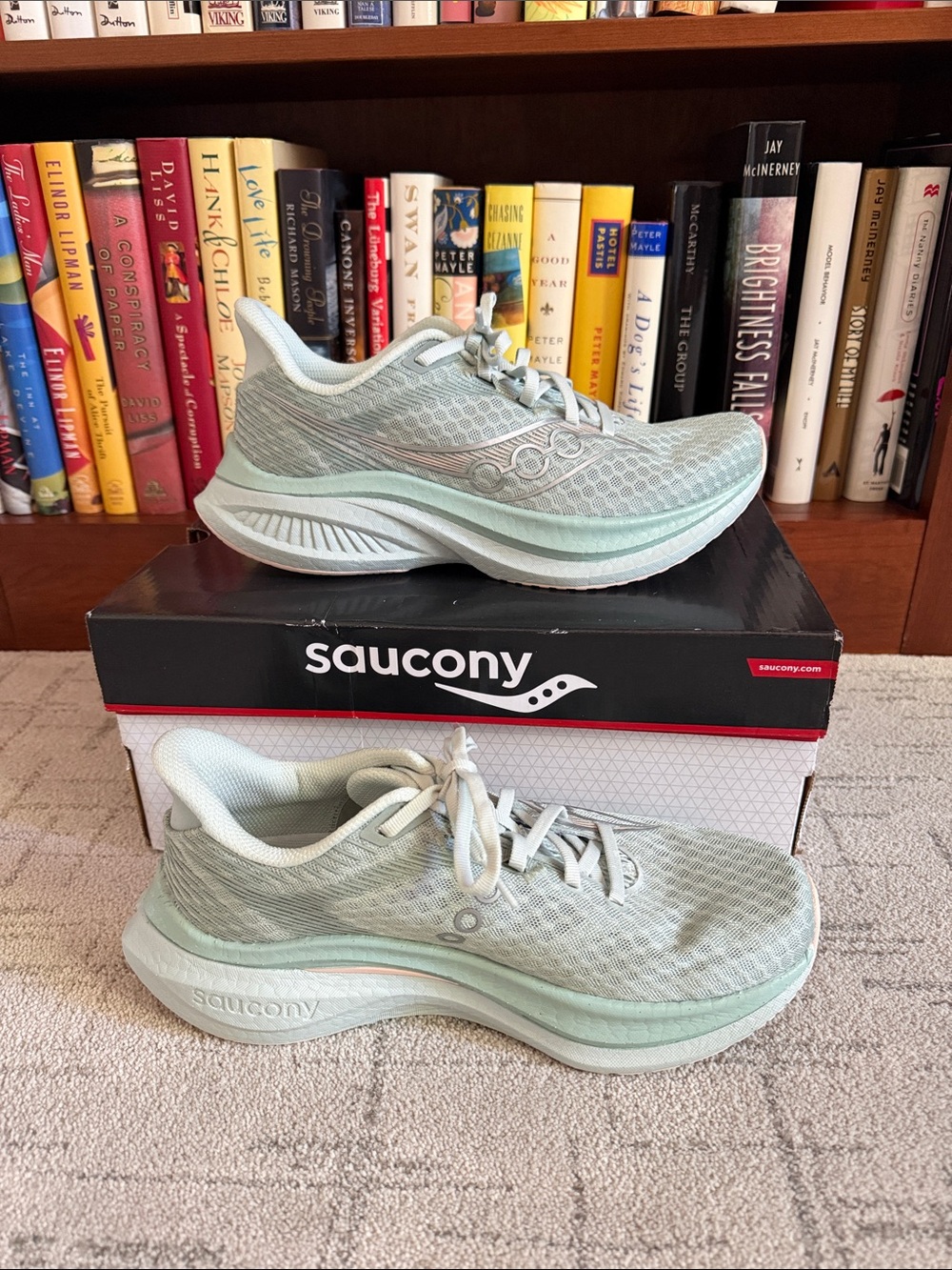 Saucony Endorphin Speed 5, Women’s 9, Aloe (minty green) - Picture 6 of 9